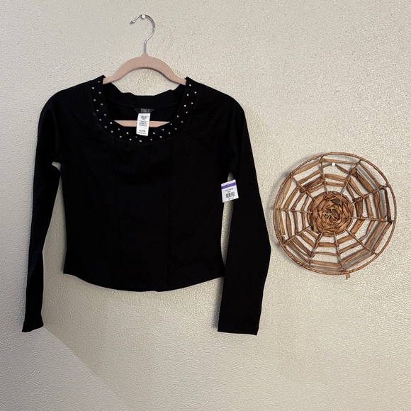 TRUCE Other - MWT Truce Girls Studded Long Sleeve Top Size XL (16)